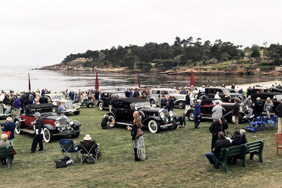 美國Pebble Beach圓石灘車展