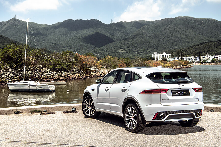 Jaguar E-Pace S P250 rear styling