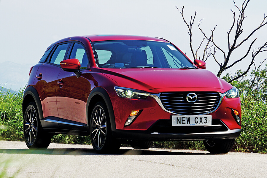 Mazda CX-3 exterior styling