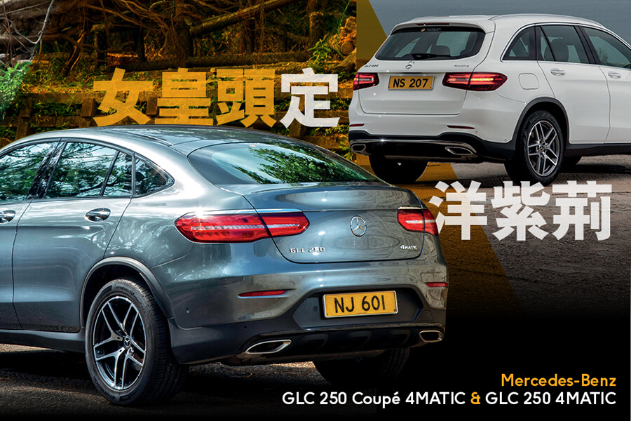 Mecedes Benz GLC250 vs GLC 250 coupe 2019 comparison