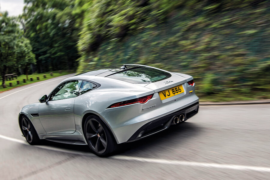 Jaguar F Type 400 rear styling